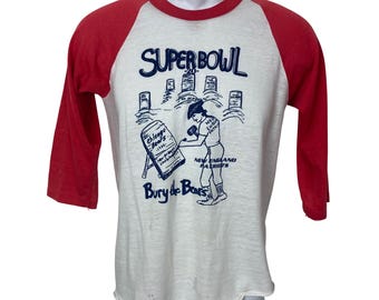 ヴィンテージ 80年代 ベアバスターズ スーパーボウル XX Tシャツ 