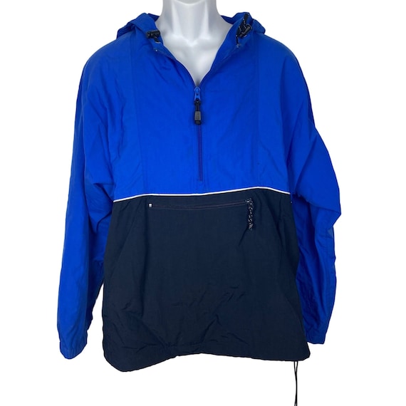 Vintage 90s J Crew Anorak Windbreaker Mens Small … - image 1