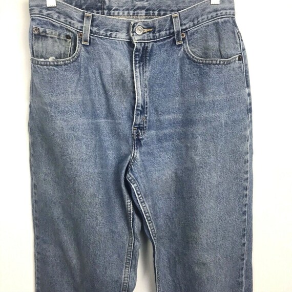 Vintage 90s Levis 550 High Waist Mom Jeans 12  Re… - image 5