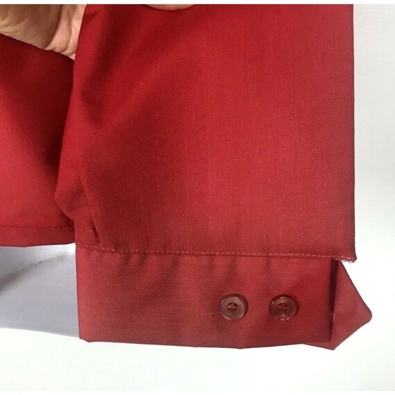Vintage Red Harrington Jacket Medium Ron Virgin R… - image 8