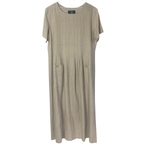 chinese dress ladies Maxi linen dress AGRA in White main image 0