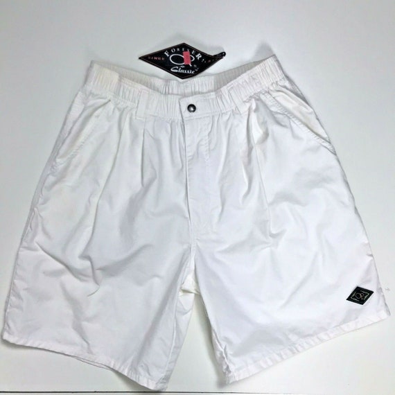 Vintage White OP Shorts High Waisted