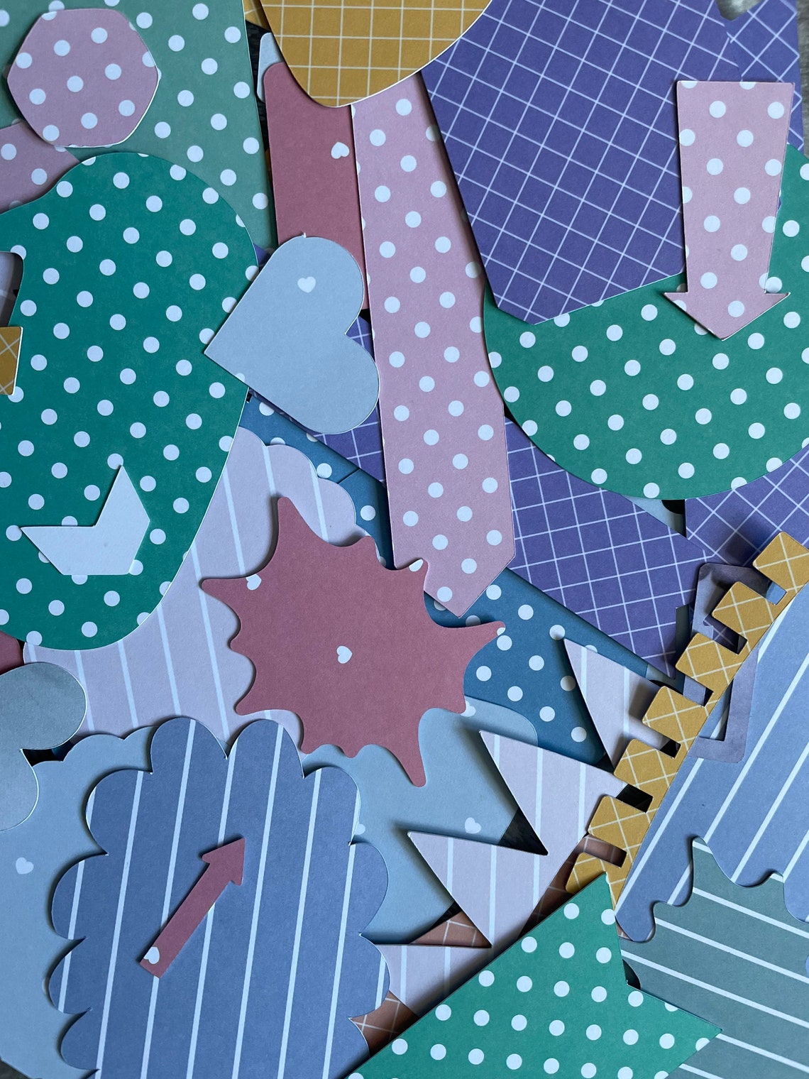 Scrapbooking Die Cuts and Decals Etsy