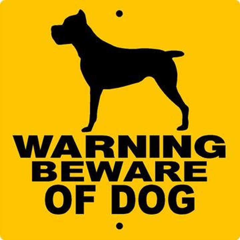 Cane Corso Aluminum Sign 9x9 9x12 Etsy