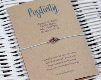 Positivity Self Care Bracelet