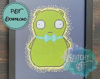 Kuchi Kopi Cross Stitch Pattern - Bobs Burgers - Louise - Geeky - Nerdy