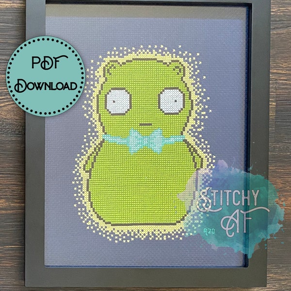 Kuchi Kopi Cross Stitch Pattern - Bobs Burgers - Louise - Geeky - Nerdy