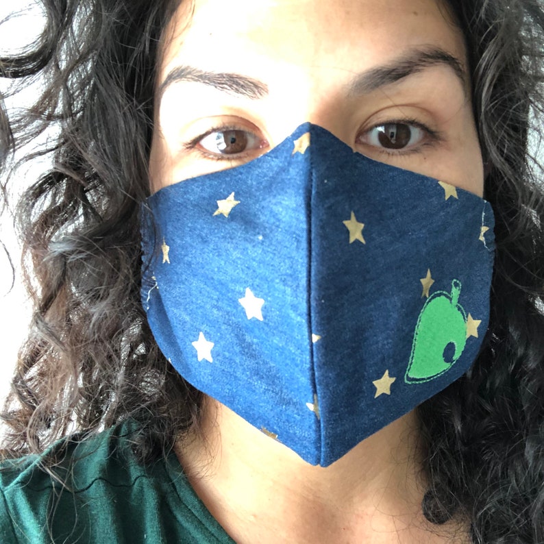 Animal Crossing New Horizons Cotton Face Mask with ...