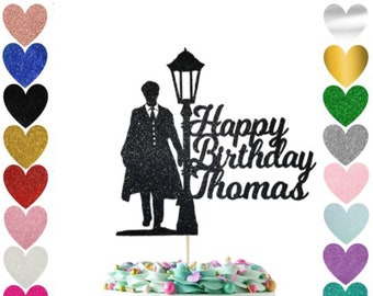 141. Peaky Blinders Cake Topper, Cake Decoration, Premium, Choose Your Name & Colour.