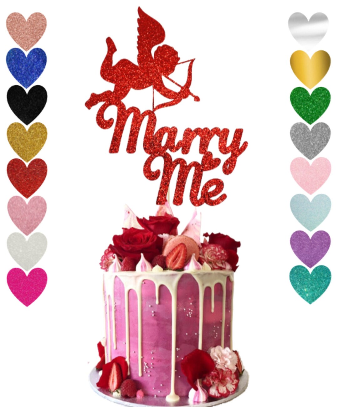 Décorations Gâteau Saint-Valentin | Déco, Moules, Ingrédients