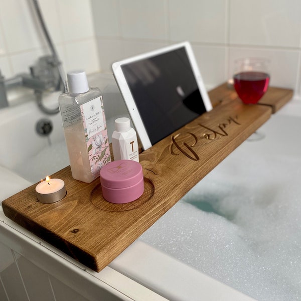 Wood Bath Board Etsy UK