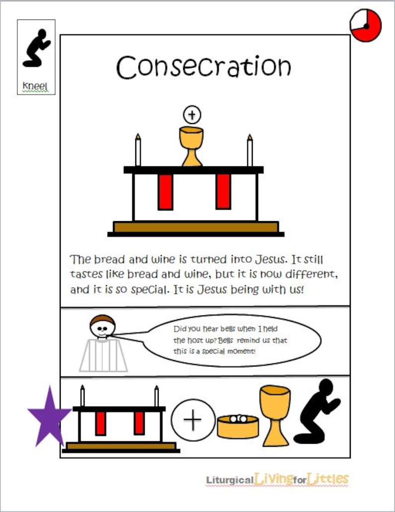 Mass Book for Kids PDF Download | Etsy