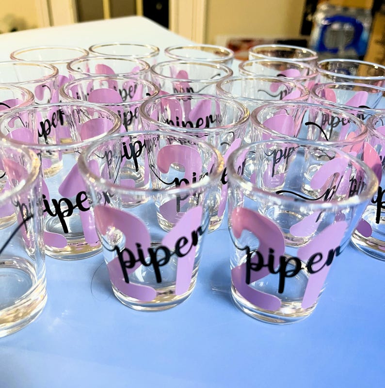 Personalized Shot Glass 21st Birthday Gift Her Custom Birthday Gift 2003 Birthday Gift Personalized Birthday Gift 21st Shot Glass Gift for Her Custom 21st Birthday Gift for Him 21st Birthday Party Favor Custom Shot Glass Gift Birthday Gift for Friend personalized 21st birthday party favor shot glass ideal for party supply or birthday decor for women turning 21 cute gift idea for college student adult daughter or long distance best friend celebrating milestone birthday from afar