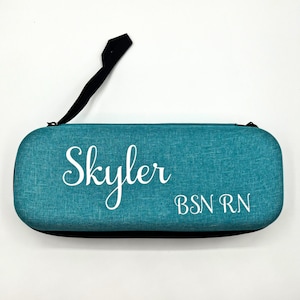 Personalized Stethoscope Case Nursing Student Birthday Gift Custom Travel Case EMS Medical Kit Name Gift RN Graduation Gift Nurse Thank You
