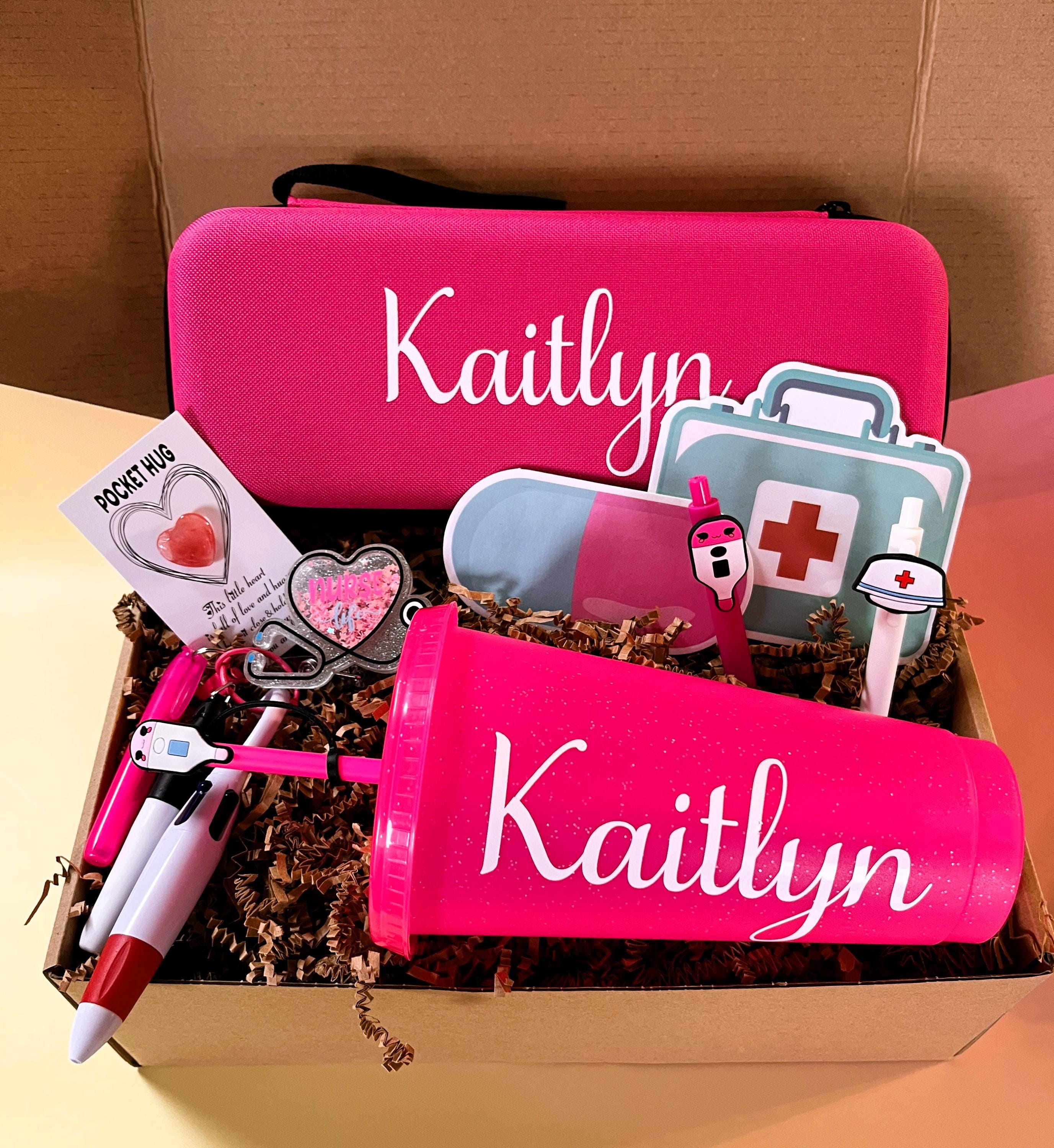 Custom Pediatric Nurse Gift Personalized Nurse Birthday Gift Nursing School Graduation Gift RN Thank You Gift Set New Nurse Week Gift Idea