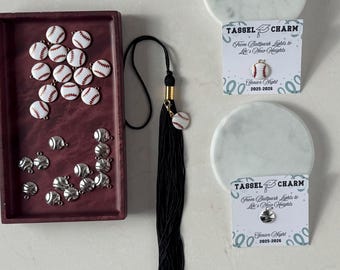 Pingente de Borla de Beisebol, Presente para a Noite dos Veteranos, Lembrancinha para o Banquete da Equipe, Recordação para o Jogador, Presente de Agradecimento ao Treinador, Símbolo de Espírito Esportivo, Prêmio de Fim de Temporada da Equipe