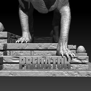 Predator Dog 3D Model STL File for 3D Printing image 8