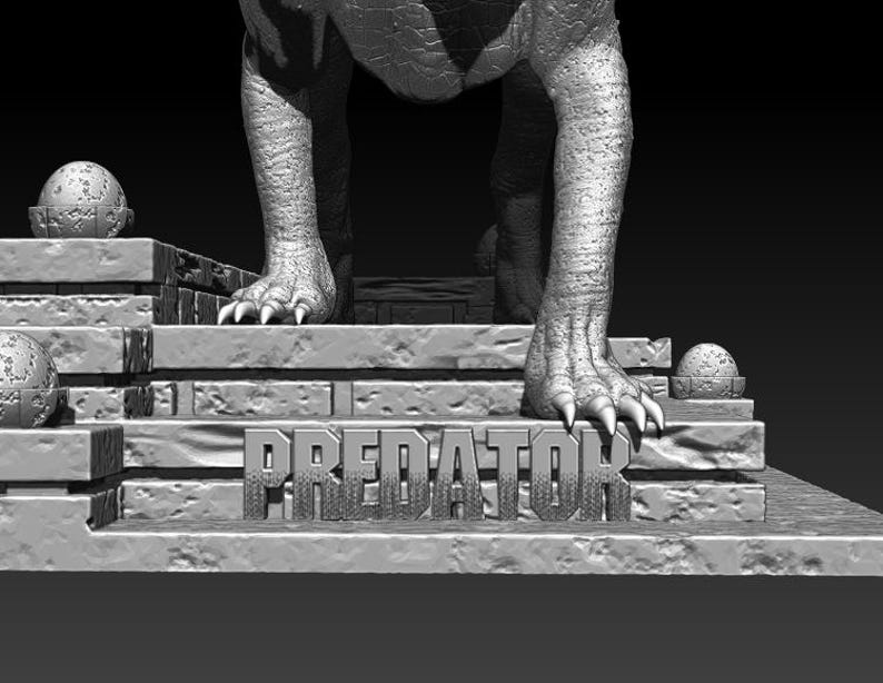 Predator Dog 3D Model STL File for 3D Printing image 8