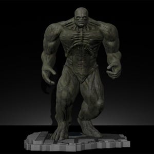 Abomination Hulk from movie The incredible Hulk 2008 with Edward Norton File STL for All 3D Printer Model Printing Miniature Assembly