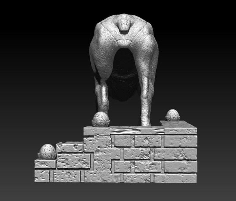 Predator Dog 3D Model STL File for 3D Printing image 5