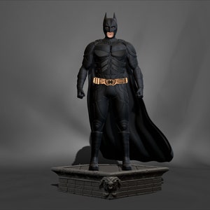 The Dark Knight-modelafdrukken miniatuurmontage Bestand stl – obj – mtl voor 3D-printen fdm -fff dlp-sla-sls
