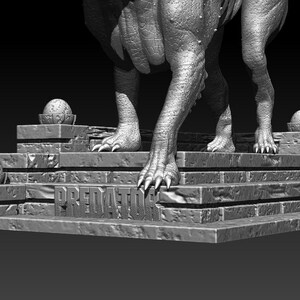 Predator Dog 3D Model STL File for 3D Printing image 9
