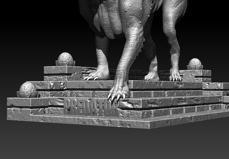 Predator Dog 3D Model STL File for 3D Printing image 9