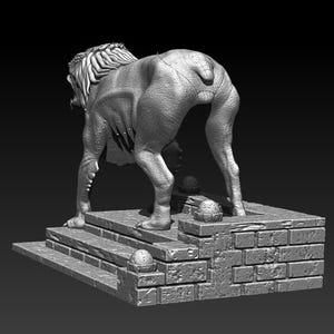 Predator Dog 3D Model STL File for 3D Printing image 7