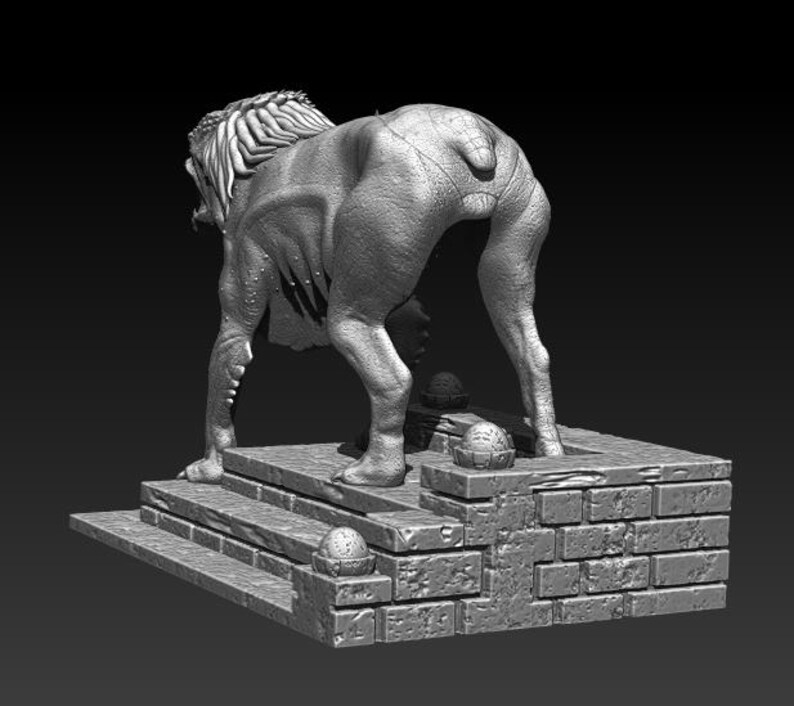 Predator Dog 3D Model STL File for 3D Printing image 7