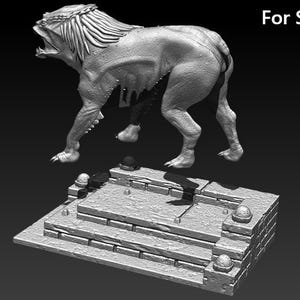 Predator Dog 3D Model STL File for 3D Printing image 15
