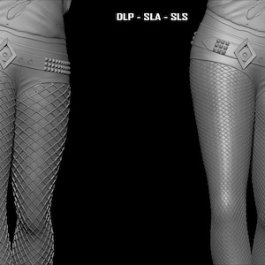 Harley Quinn Suicide Squad file STL-OBJ For 3D printer immagine 17