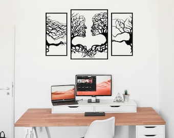 Painting, minimalist, art deco, abstract figure File STL - OBJ for 3D Printing