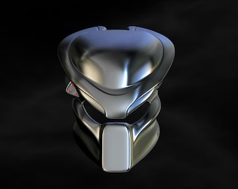 Predator Mask Jungle Hunter File STL – OBJ for 3D Printing