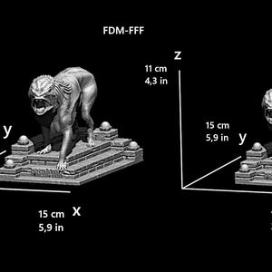 Predator Dog 3D Model STL File for 3D Printing image 18