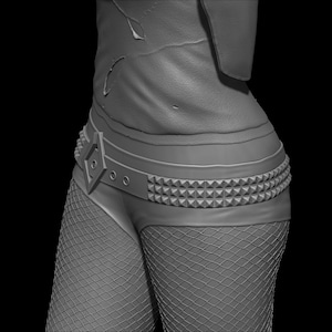 Harley Quinn Suicide Squad file STL-OBJ For 3D printer immagine 13