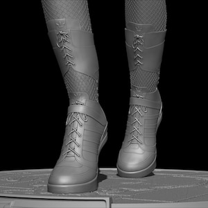 Harley Quinn Suicide Squad file STL-OBJ For 3D printer immagine 11