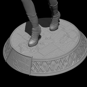 Harley Quinn Suicide Squad file STL-OBJ For 3D printer immagine 10