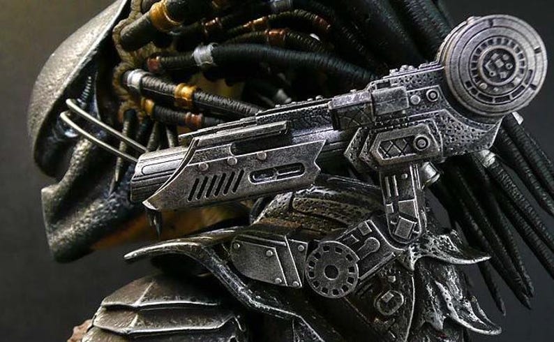 Predator Shoulder Cannon plasma Two Size File for 3D Printer - Model Printing image 19