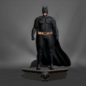 The Dark Knight Model STL Datei - 3D Druck Montage