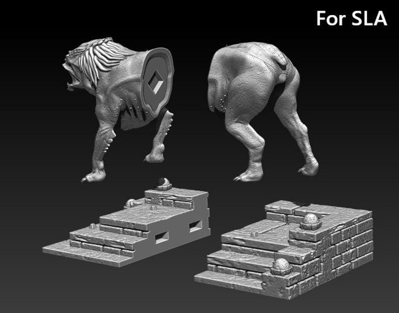Predator Dog 3D Model STL File for 3D Printing image 13