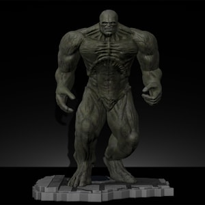 Abomination Hulk from movie The incredible Hulk 2008 with Edward Norton File STL for All 3D Printer Model Printing Miniature Assembly