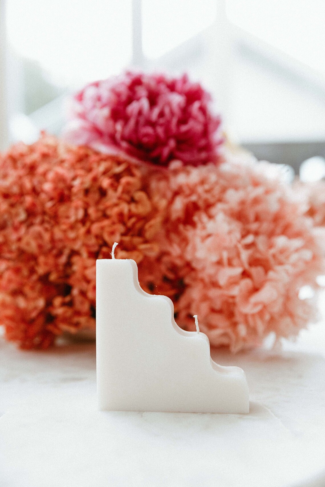The Stairs Candle Geometric Pillar Candle Home Decor Etsy