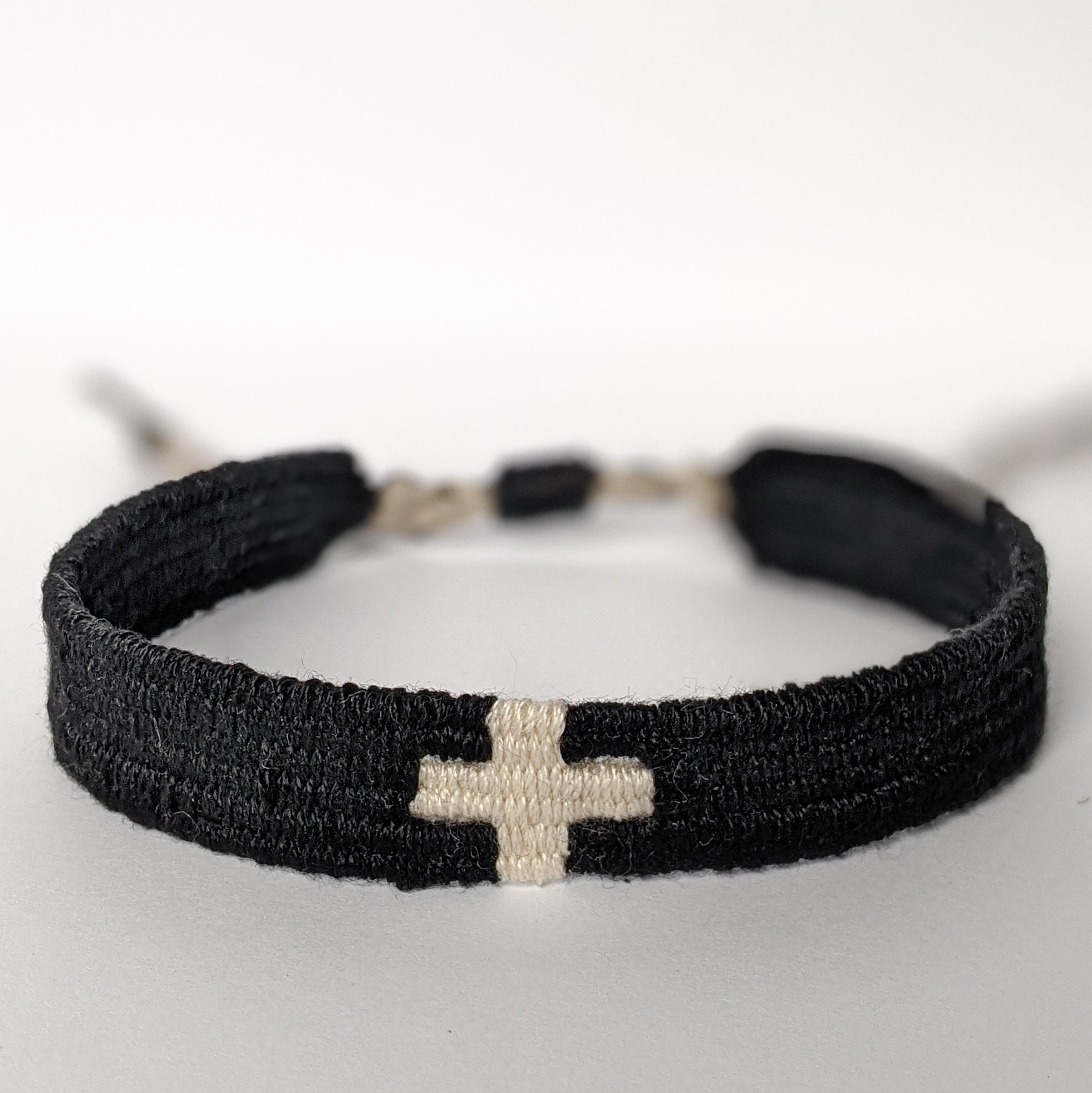 織り調節可能なブレスレットメンリストバンドクロスバングルチェーン 男性と女性のための編まれたスポーツブレスレット,調整可能なリスト