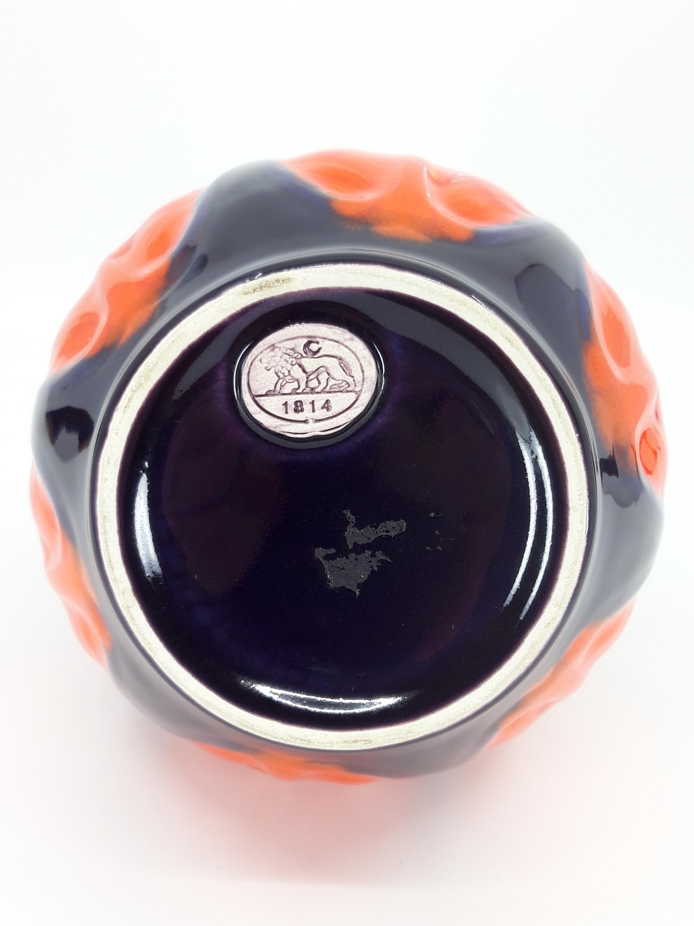 ドイツのフッチェンロイター陶器の花瓶 - Etsy 日本