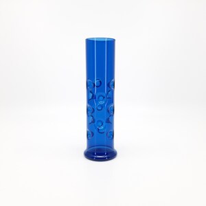 Vase Mid-Century fait main en verre Lauscha, Allemagne