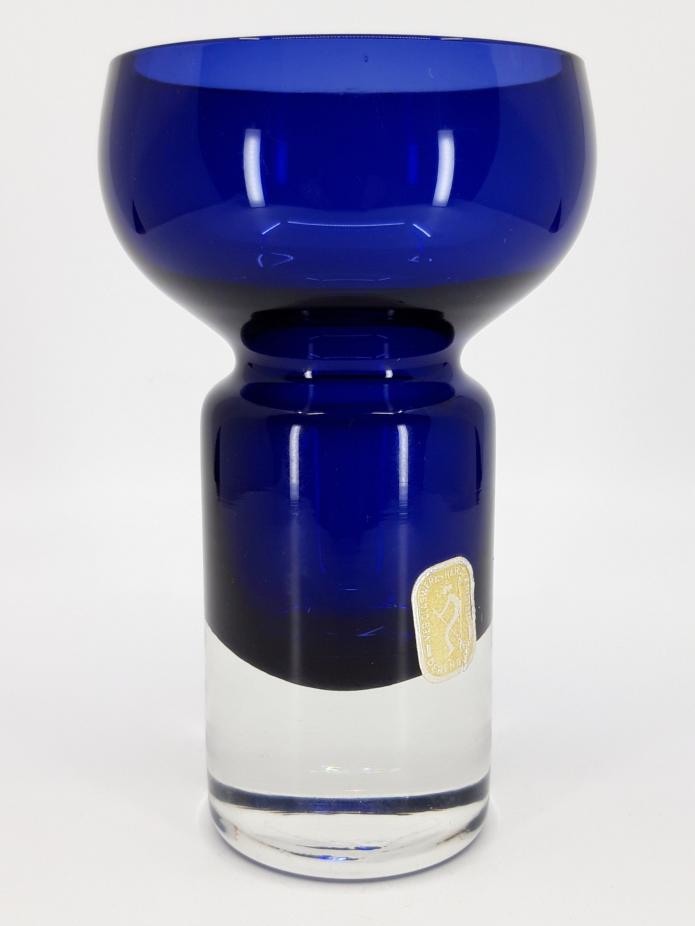 ドイツ　HALLER クリスタル　花瓶 ヴィンテージ ドイツ デレンブルク ハルツ クリスタル ガラス花瓶