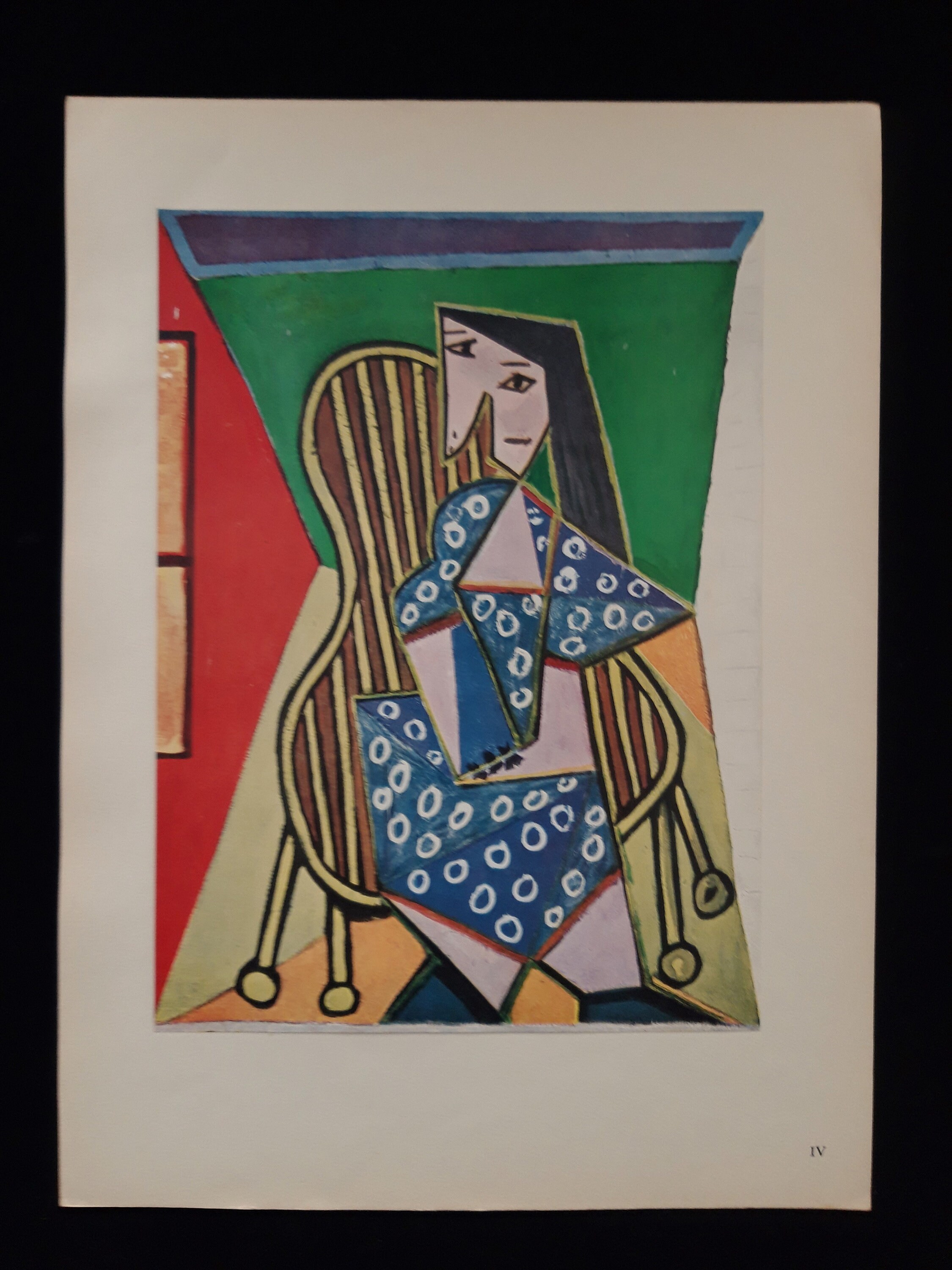 ピカソ 1946年 カラー版画16点を収録したフォリオ 絵画 1939-1946 パリ