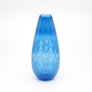 Mid-Century Hand-made German Albin Schaedel Cactus Lauscha Glass Vase