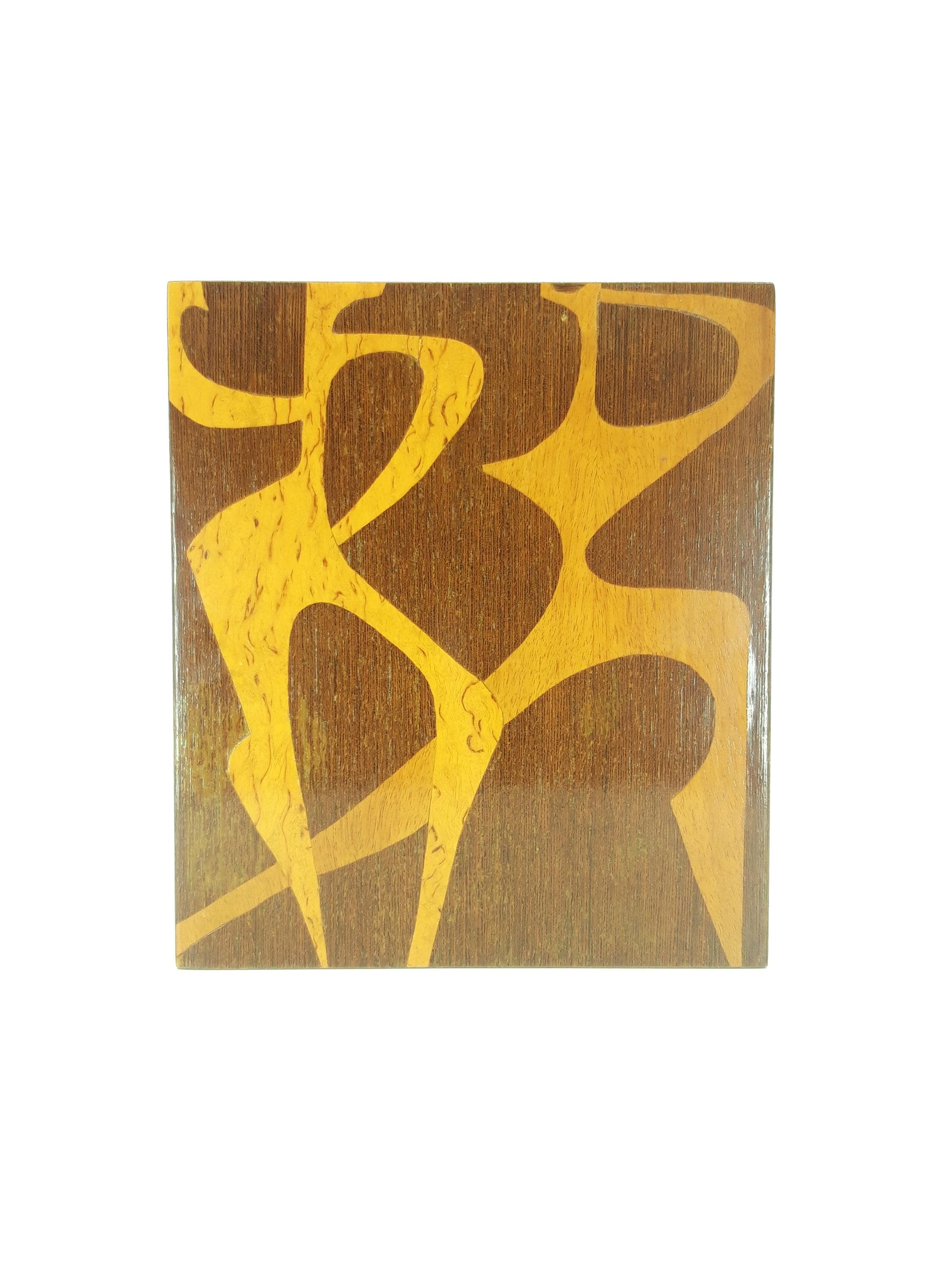 Mid-century Brussels 1958 Style Wooden Wall Plaque - Etsy