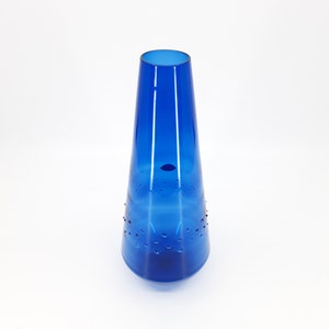 Mid-Century Hand-made German Lauscha Glass Vase